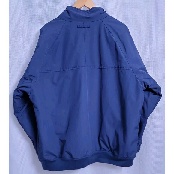 Lands End Navy Classic Squall Jacket Mens size XL 46-48 - Picture 4 of 7